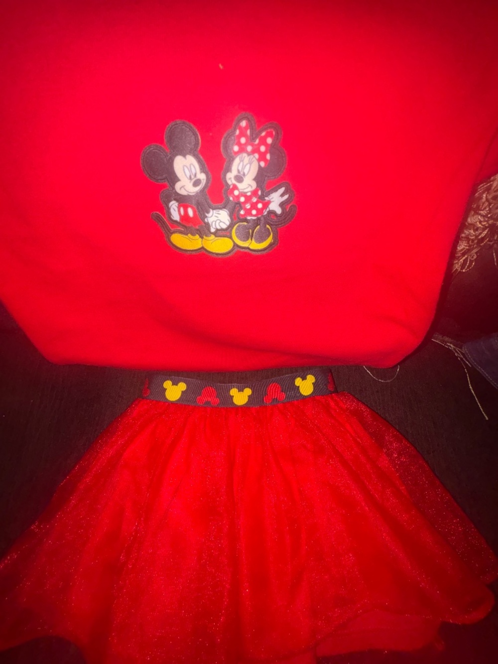 Mickey and Minnie Mouse custom set